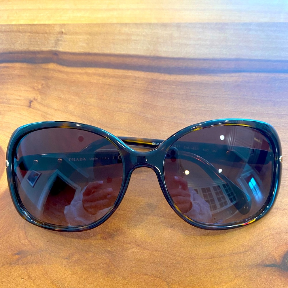 Prada Havana Brown Gradient Women's Sunglasses